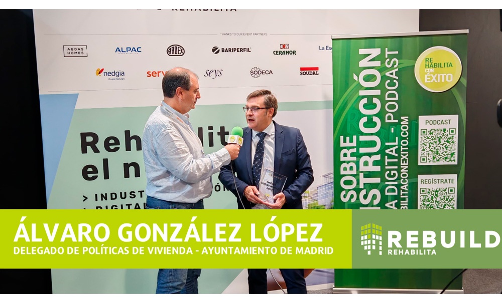 REHABILITA CON ?XITO | Madrid recibe el reconocimiento como Ciudad Invitada en REBUILD REHABILITA 2024 REHABILITA CON ÉXITO | Madrid recibe el reconocimiento como Ciudad Invitada en REBUILD REHABILITA 2024