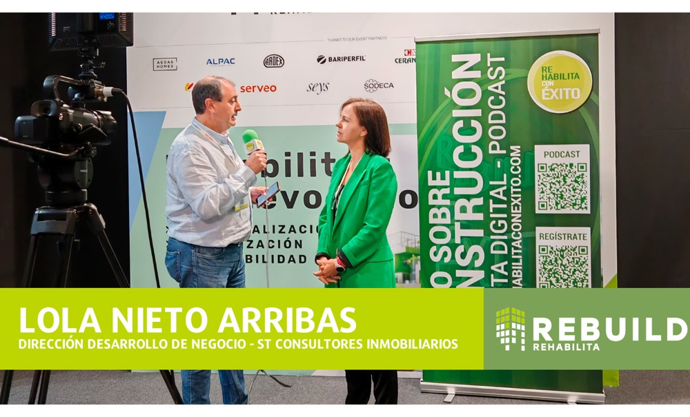 REHABILITA CON ?XITO | El Impacto Real de los Fondos Next Generation en la Rehabilitación de Edificios en España – Entrevista con Lola Nieto Arribas REHABILITA CON ÉXITO | El Impacto Real de los Fondos Next Generation en la Rehabilitación de Edificios en España – Entrevista con Lola Nieto Arribas