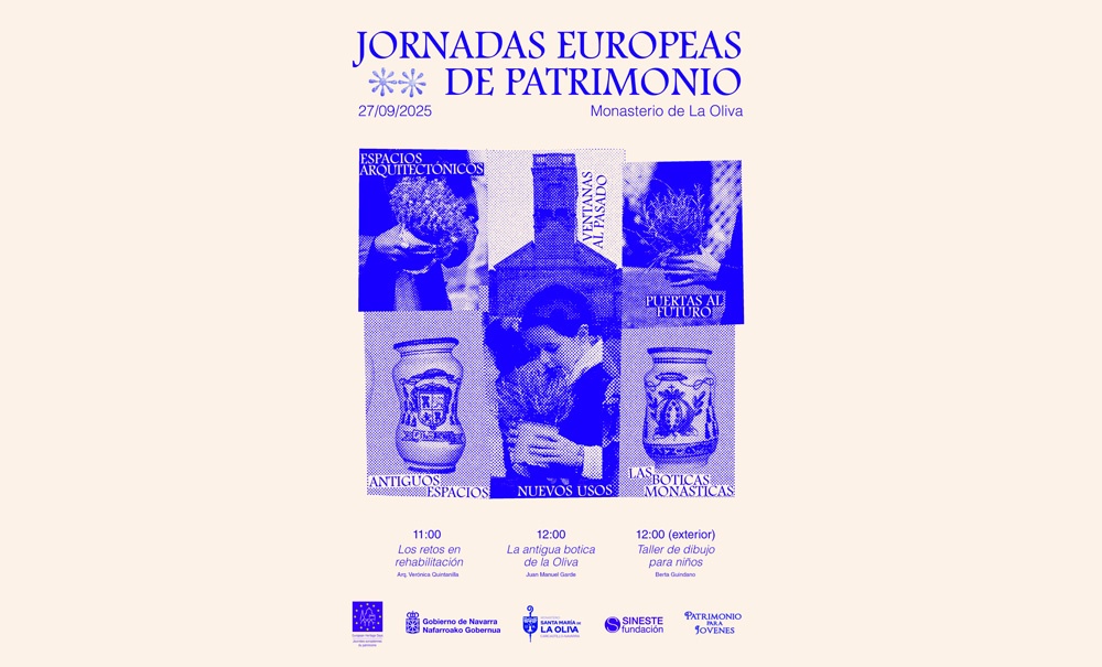 REHABILITA CON ?XITO | El Monasterio de La Oliva acoge las Jornadas Europeas de Patrimonio 2025 en Navarra REHABILITA CON ÉXITO | El Monasterio de La Oliva acoge las Jornadas Europeas de Patrimonio 2025 en Navarra