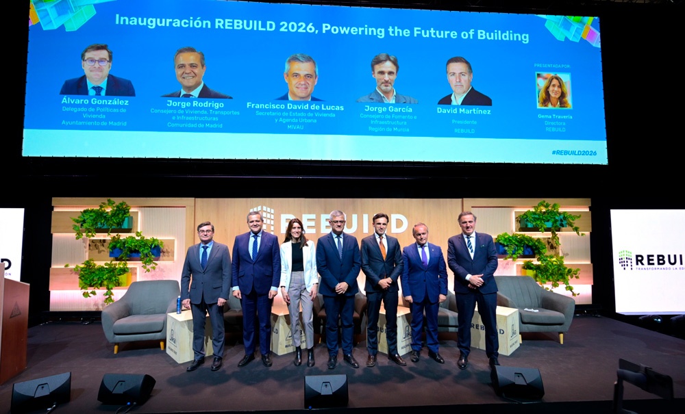 REHABILITA CON �XITO - El Gobierno anuncia en REBUILD 2026 la creaci�n de la l�nea ICO de Crecimiento Construcci�n Industrializada