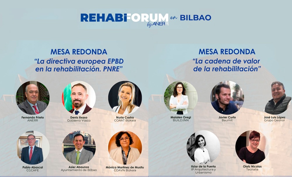 REHABILITA CON �XITO  - Rehabiforum Bilbao sit�a la rehabilitaci�n como eje estrat�gico