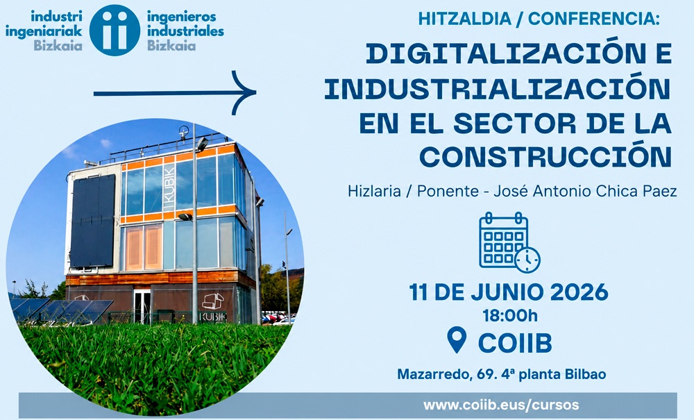 REHABILITA CON �XITO - Industrializaci�n y Digitalizaci�n en el Sector de la Construcci�n: Conferencia ofrecida por Jos� Antonio Chica P�ez