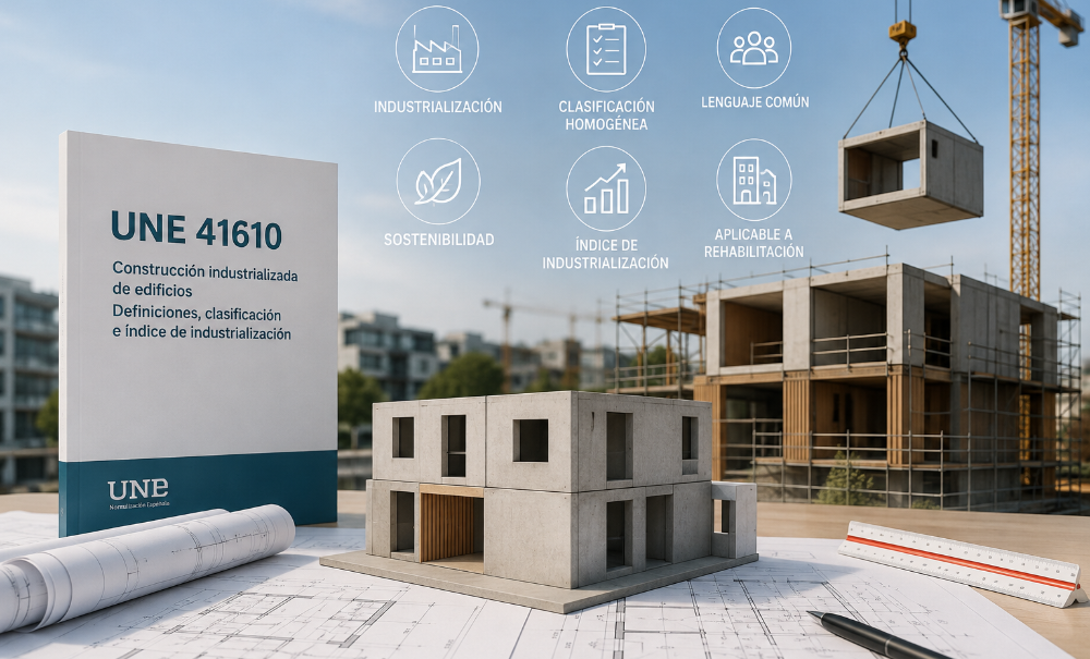REHABILITA CON �XITO - Publicada la primera norma t�cnica sobre construcci�n industrializada: un paso decisivo para el futuro del sector