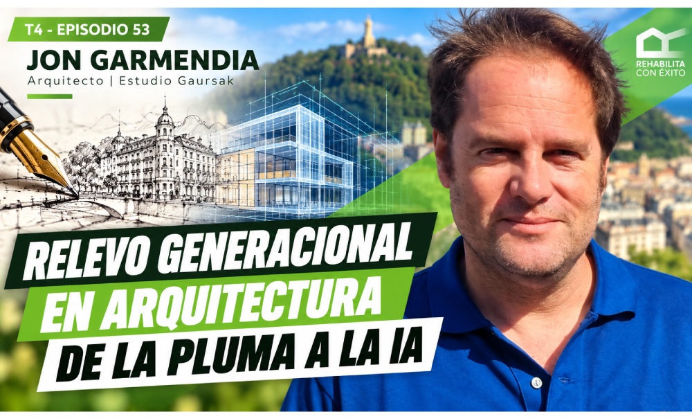 REHABILITA CON �XITO - Relevo generacional en arquitectura: de la pluma a la IA