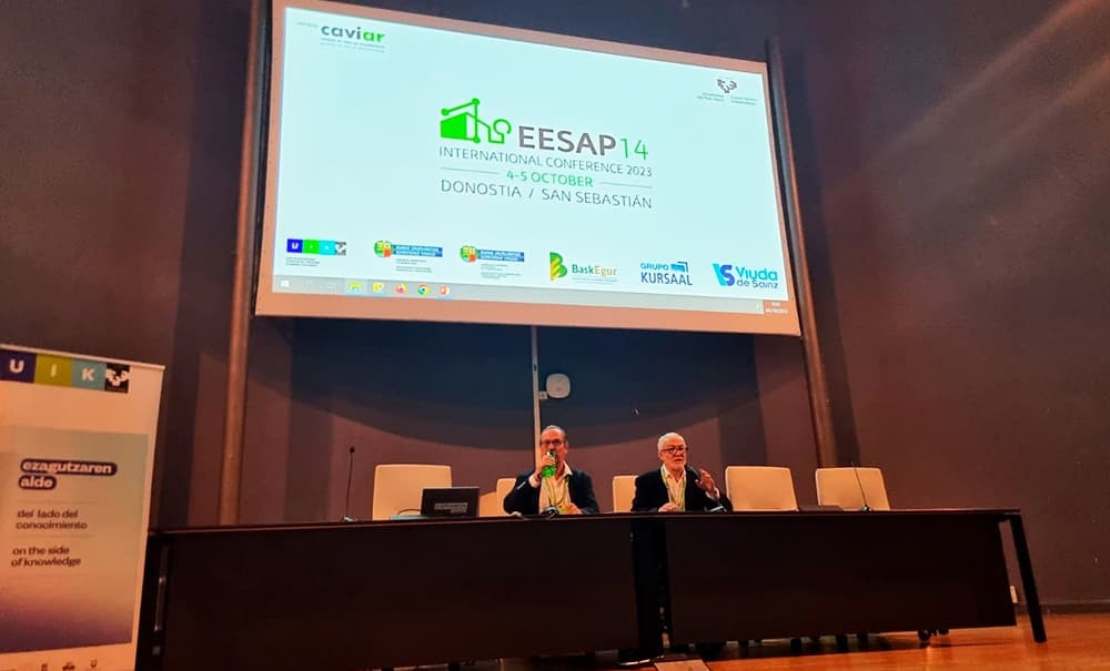 REHABILITA CON ÉXITO - Rehabilita con Éxito participa en el congreso EESAP con la mirada puesta en la concienciación de un futuro sostenible