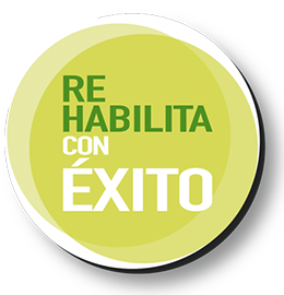 Logotipo de REHABILITA CON XITO